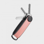 Orbitkey Nyckelhållare i hybridläder - Pastellrosa