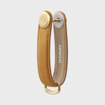 Orbitkey Nyckelhållare i vaxad canvas - Golden Sand