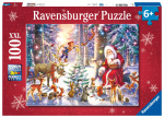 Ravensburger Pussel Jul i skogen 100p (10112937)