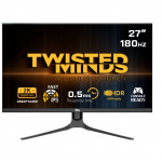 Twisted Minds Blaze Series Flat 27 QHD - 180HZ 0,5MS Snabb IPS HDMI 2.1-spelmonitor