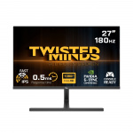 Twisted Minds Blaze Series Flat 27 FHD - 180HZ 0,5 MS Fast IPS HDMI 2.1 Gaming Monitor Svart