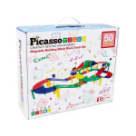 Picasso Tiles Set med spår för racerbilar (PTR50)