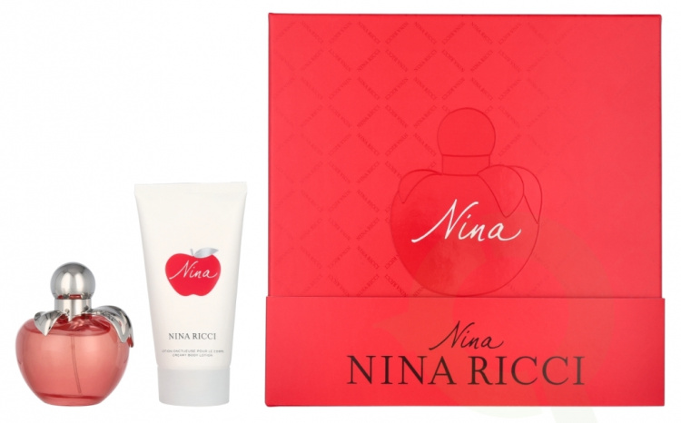 Nina Ricci Nina Giftset 125 ml Edt Spray 50ml/Body Lotion 75ml