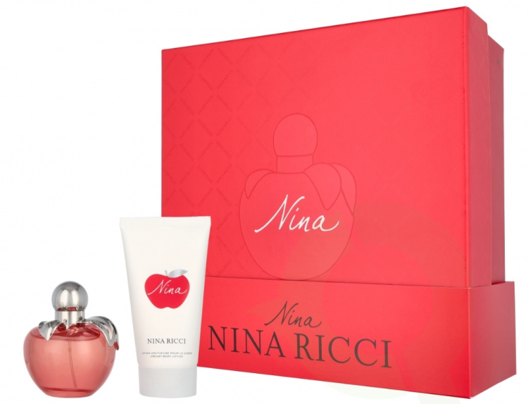 Nina Ricci Nina Giftset 125 ml Edt Spray 50ml/Body Lotion 75ml