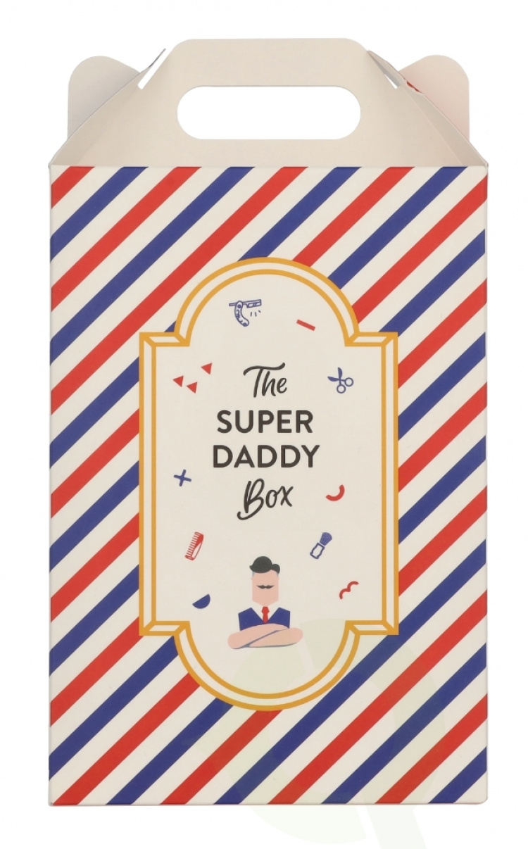 Monsieur Barbier The Super Daddy Box 325 ml Shaving Cream 175ml/Pre Shaving Lotion 75ml/After Shave Balm 75ml/Razor/Shaving Brush