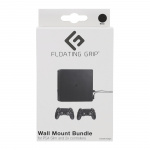 FLOATING GRIP Väggfäste för Playstation 4 Slim och handkontroller - paket (svart) FLOATING GRIP Väggfäste för Playstation 4 Slim och handkontroller - paket (svart)