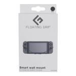FLOATING GRIP Väggfäste för Nintendo Switch-konsol från FLOATING GRIP®, Svart FLOATING GRIP Väggfäste för Nintendo Switch-konsol från FLOATING GRIP®, Svart
