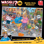 Wasgij Original 46 - Galenskap i mittgången! (1000 bitar) (1110100505)
