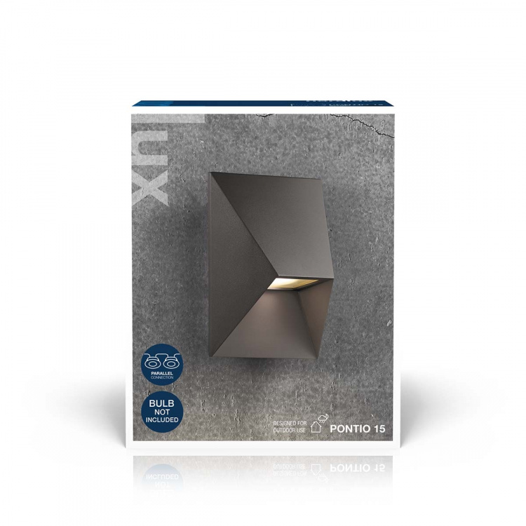 Nordlux Pontio 15 Vägglampa Svart