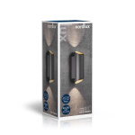 Nordlux Nico Round 22 Vägglampa Svart