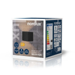 Nordlux Milda kubi Vägglampa Svart