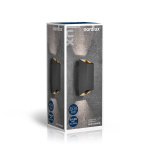 Nordlux Nico Square 22 Vägglampa Svart