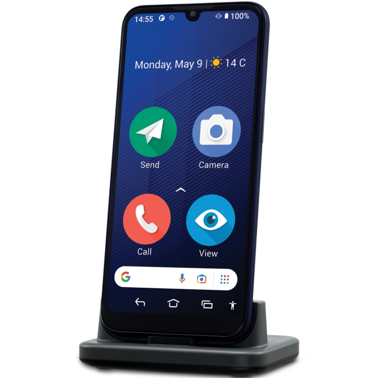 Doro 8210 4G Smartphone Mörkblå