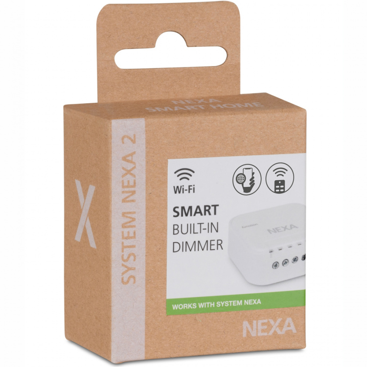 Nexa WBD-01 Smart Inbyggnadsmottagare Dimmer 250W System Nexa 2 WiFi/433 Nexa WBD-01 Smart Inbyggnadsmottagare Dimmer 250W System Nexa 2 WiFi/433
