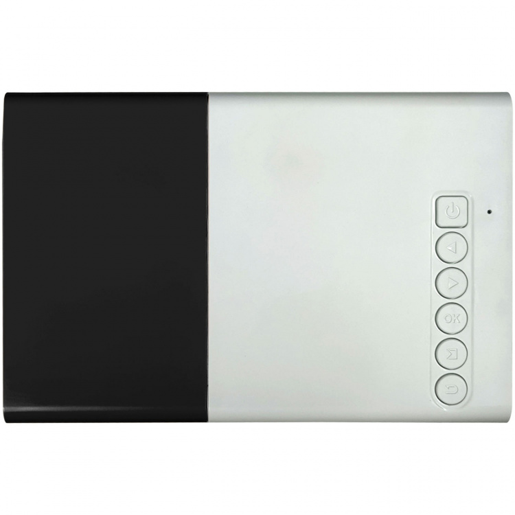 Denver Mini-projektor med HDMI, USB-C och MicroSD kortläsare