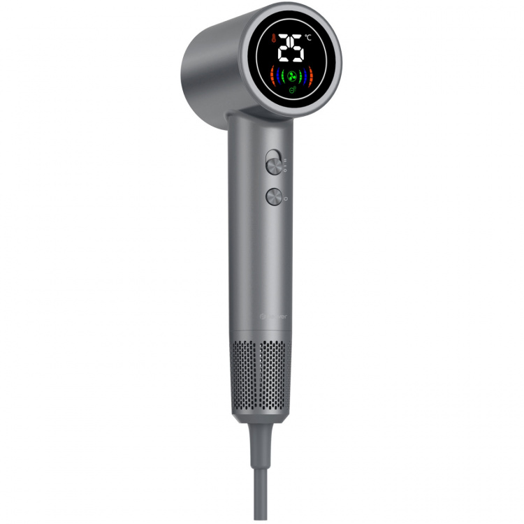 Denver Hårfön med Led-display Mörk-grå Denver Hårfön med Led-display Mörk-grå