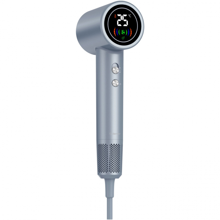 Denver Hårfön med LED-display Silver Denver Hårfön med LED-display Silver