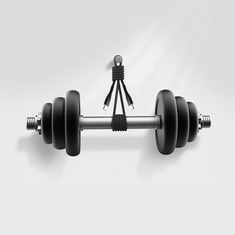 STATIK Magnetisk Kabel Magstack Pro USB-C Till USB-C Svart 1m STATIK Magnetisk Kabel Magstack Pro USB-C Till USB-C Svart 1m