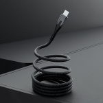 STATIK Magnetisk Kabel Magstack Pro USB-C Till USB-C Svart 1m STATIK Magnetisk Kabel Magstack Pro USB-C Till USB-C Svart 1m