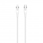 Gear Kevlarkabel Pro Usb-C Till Lightning Metallhölje Vit 1,5 M Gear Kevlarkabel Pro Usb-C Till Lightning Metallhölje Vit 1,5 M