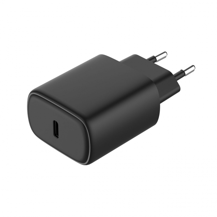 Gear Laddare 220V 1xUSB-C Pd 20W Svart Gear Laddare 220V 1xUSB-C Pd 20W Svart