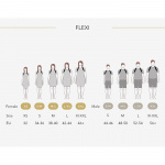 SWEDISH POSTURE Flexi Hållningsband Vit M-L