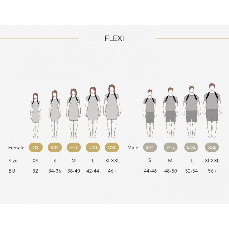 SWEDISH POSTURE Flexi Hållningsband Rosa L-XL SWEDISH POSTURE Flexi Hållningsband Rosa L-XL