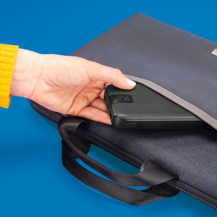 Hama Powerbank Pd 10000mah 2xUSB-C+1xUSB-A Antracit Hama Powerbank Pd 10000mah 2xUSB-C+1xUSB-A Antracit