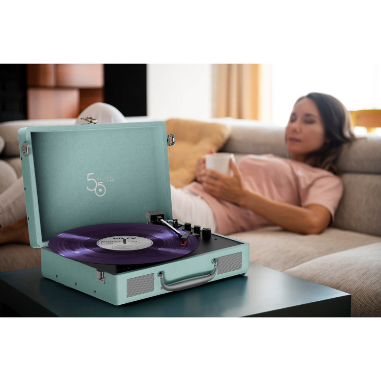 MIXX Skivspelare Revival 55 Stereo Grön