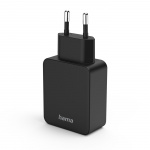 Hama Snabbladdare Fast Charger 1x USB-A Qualcomm 19.5w Svart Hama Snabbladdare Fast Charger 1x USB-A Qualcomm 19.5w Svart