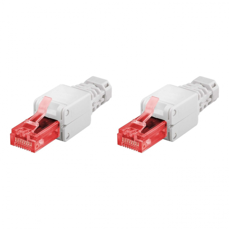 North RJ45 Kontakt för Cat6 kabel 2pack 8p8c North RJ45 Kontakt för Cat6 kabel 2pack 8p8c