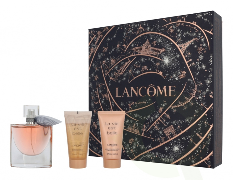 Lancome La Vie Est Belle Giftset 150 ml Edp Spray 50ml/Bodylotion 50ml/Shower Gel 50ml