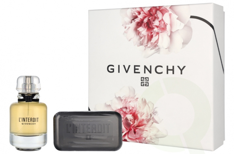 Givenchy L\'Interdit Giftset 200 ml Edp Spray 50ml/Perfumed Soap 150gr