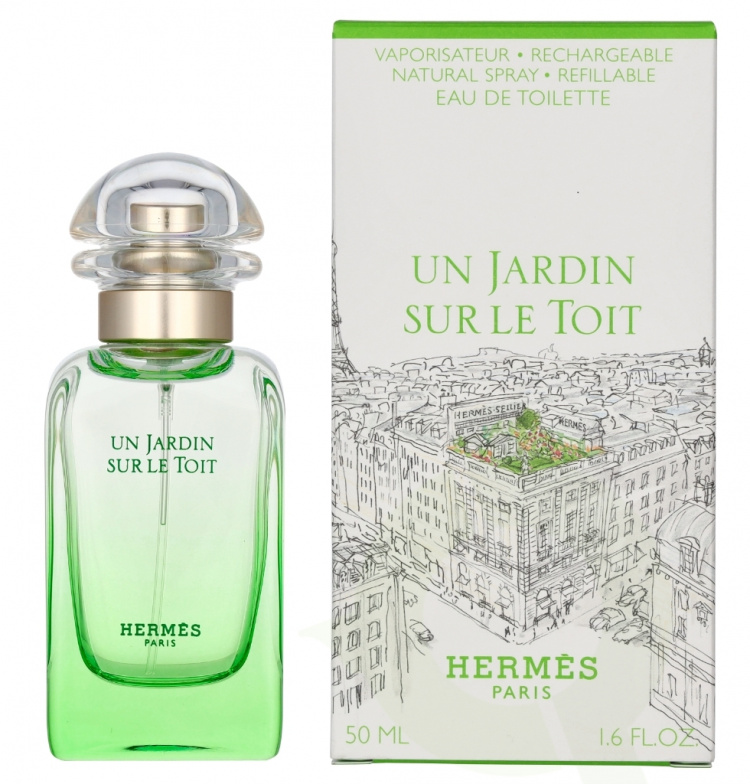 Hermes Un Jardin Sur Le Toit Edt Spray Refillable 50 ml