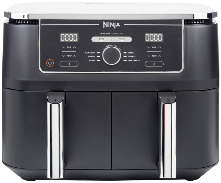 Ninja Foodi MAX Dual Zone AF400EU Airfryer 2.47kW Svart