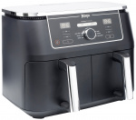 Ninja Foodi MAX Dual Zone AF400EU Airfryer 2.47kW Svart
