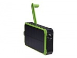 Denver PSO-10012 Solar Power Bank 10000mAh Svart Grön