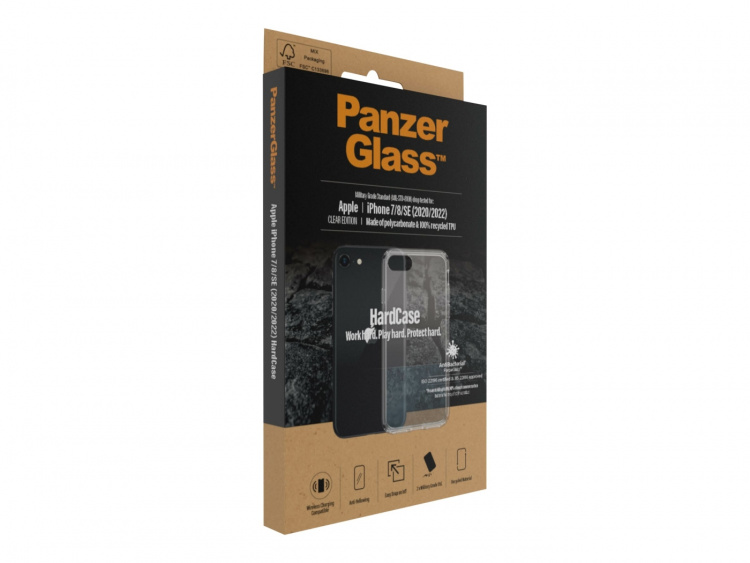 PanzerGlass HardCase Clear Edition Skal Apple iPhone SE (2. generation), SE (3rd generation), Transparent PanzerGlass HardCase Clear Edition Skal Apple iPhone SE (2. generation), SE (3rd generation), Transparent