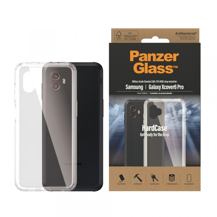 PanzerGlass HardCase Skal Samsung Galaxy XCover6 Pro, Transparent