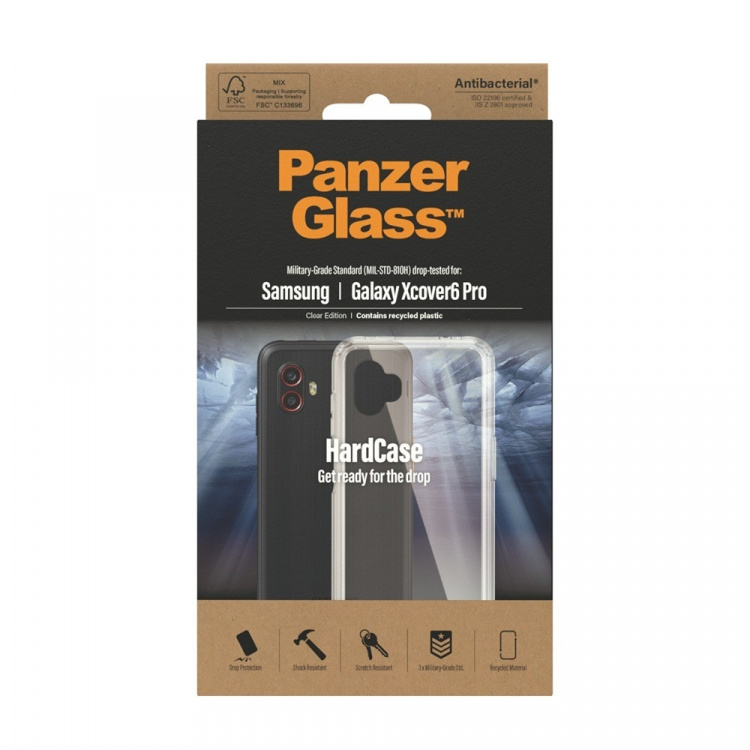PanzerGlass HardCase Skal Samsung Galaxy XCover6 Pro, Transparent