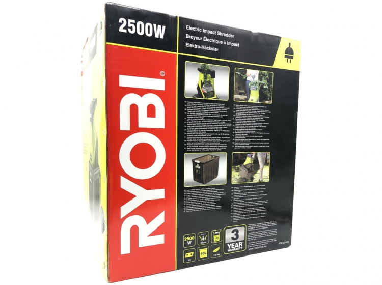 Ryobi RSH2545B kompostförstörare elektrisk