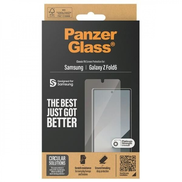 PanzerGlass Skärmskydd till Galaxy Z Fold6 Classic Fit
