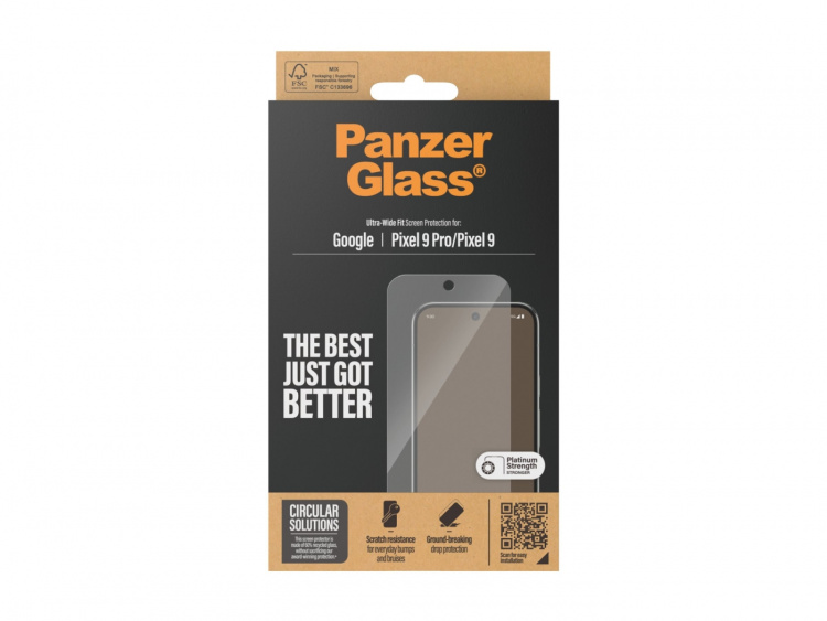 PanzerGlass Google Pixel 9, 9 Pro PanzerGlass Google Pixel 9, 9 Pro