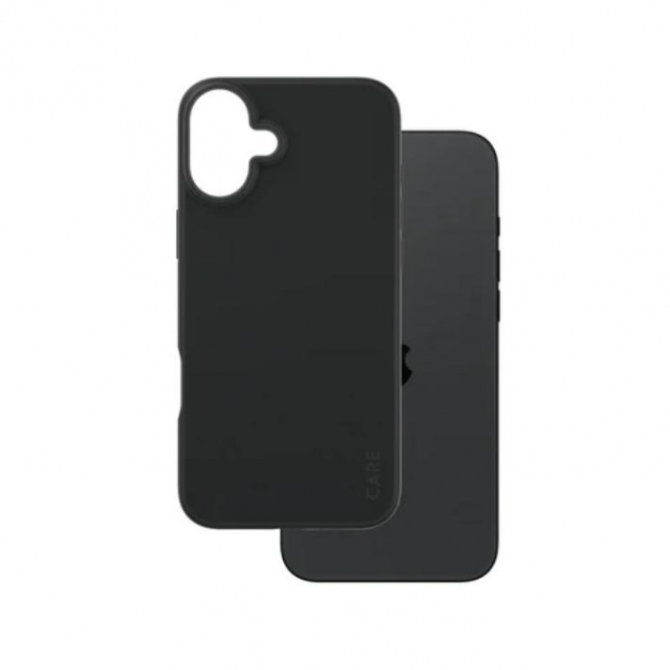 PanzerGlass CARE Fashionable Case for iPhone 16 Plus Svart