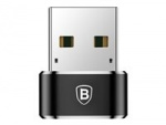 Baseus USB-C adapter Svart