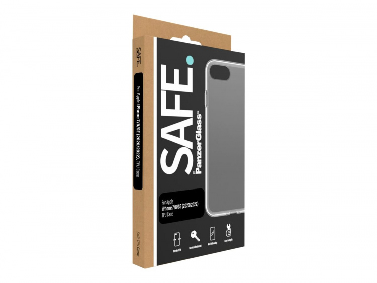 PanzerGlass Safe Skal Apple iPhone 7, 8, SE (2. generation), SE (3rd generation), Transparent