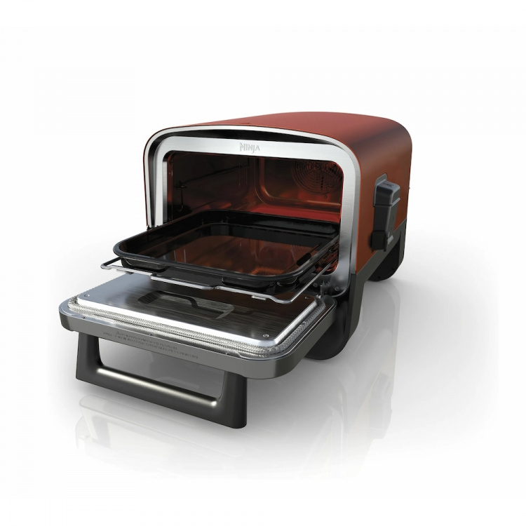 Ninja OO101EU Woodfire elektrisk utomhusugn 2400 W Röd