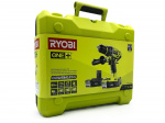 Ryobi One+ R18PD7-220B slagborr 2 batterier ingår 18V