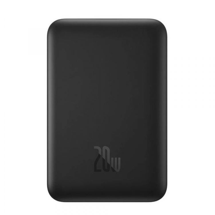 Baseus 10000 mAh Powerbank med trådlös laddning 20W Svart Baseus 10000 mAh Powerbank med trådlös laddning 20W Svart
