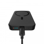 Baseus 10000 mAh Powerbank med trådlös laddning 20W Svart Baseus 10000 mAh Powerbank med trådlös laddning 20W Svart